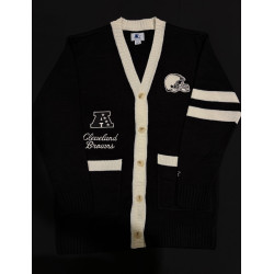 CLB W Back Shot Cardigan BLK